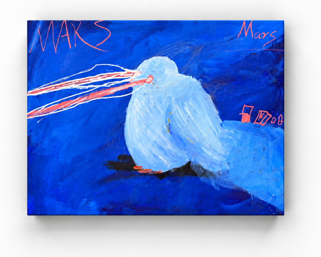 White Bird at Night