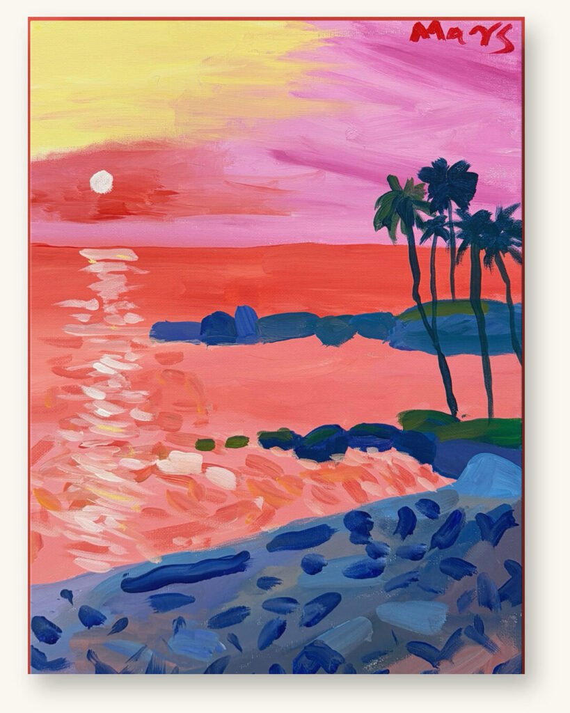 Sunset by the Sea